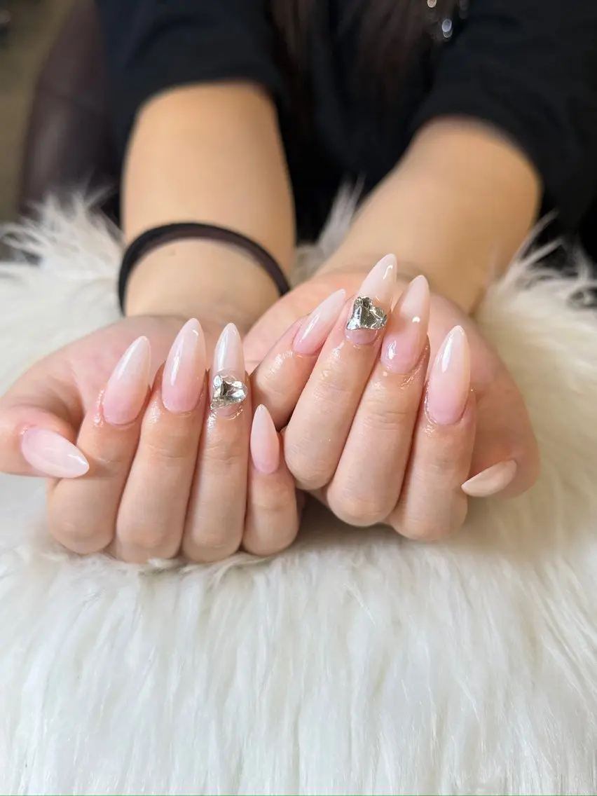 ネイル チークネイル フットネイル フレンチネイル グラデーション 韓国ネイル ハンドネイル YUKI NAILのネイルデザイン