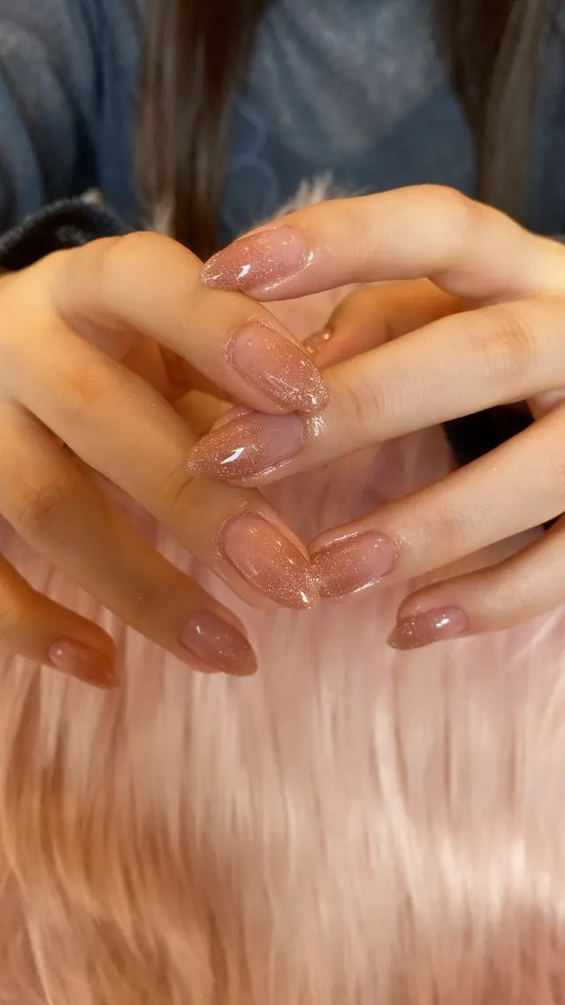 ネイル マグネットネイル ハンドネイル crystal ⭐︎ colorのネイルデザイン