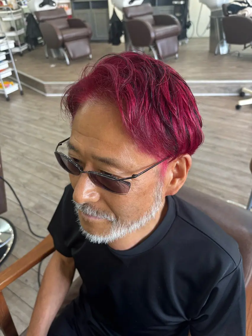 ショート メンズ メンズメッシュ ヘアカラー 土屋 琳のヘアスタイル