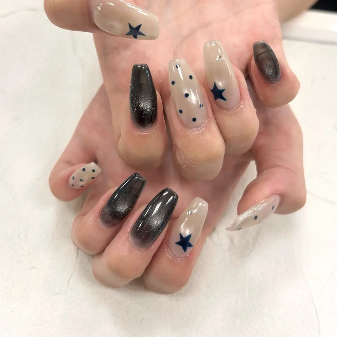 ネイル ハンドネイル Bianca  🎀 Hayakawaのネイルデザイン
