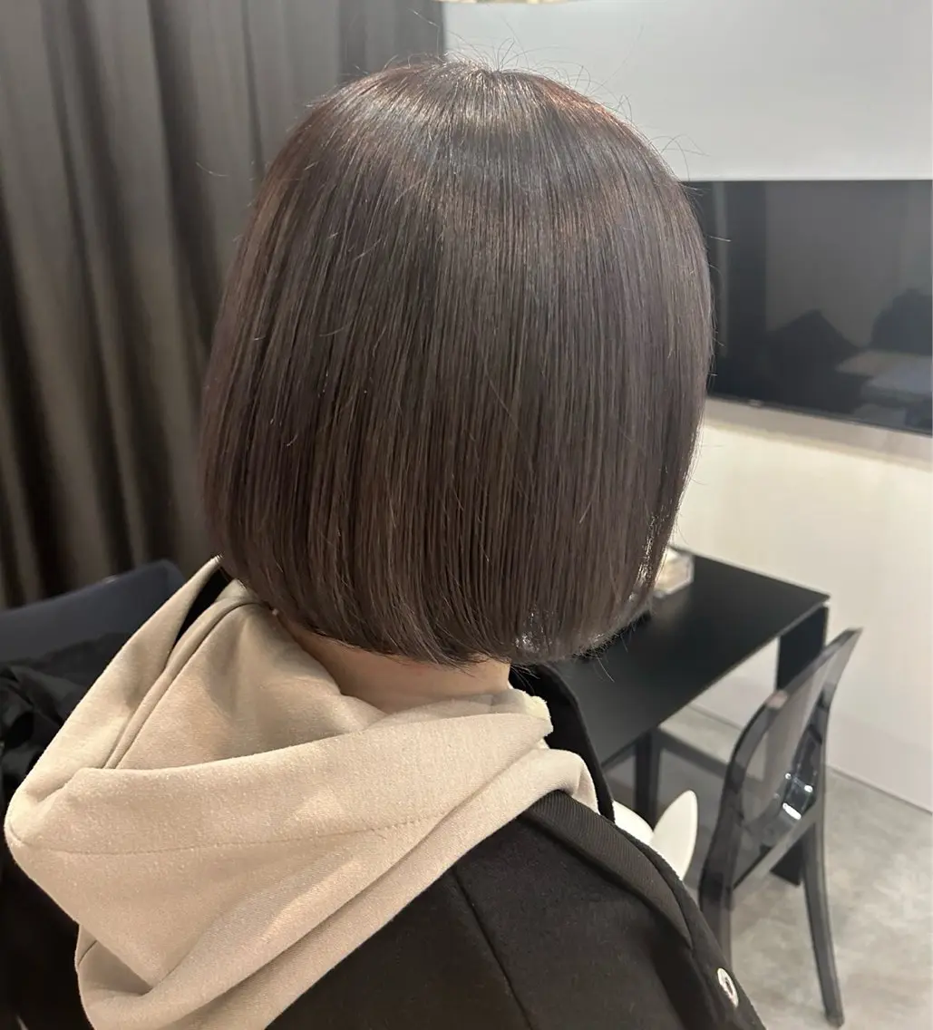 ショート カラー ヘアカラー MISA カラー / 縮毛矯正のヘアスタイル