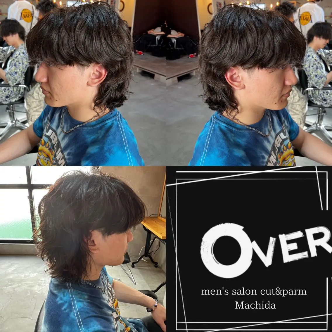 パーマ メンズ カット パーマ トリートメント メンズ&髪質改善縮毛 矯正【平山🔥拓哉】のヘアスタイル