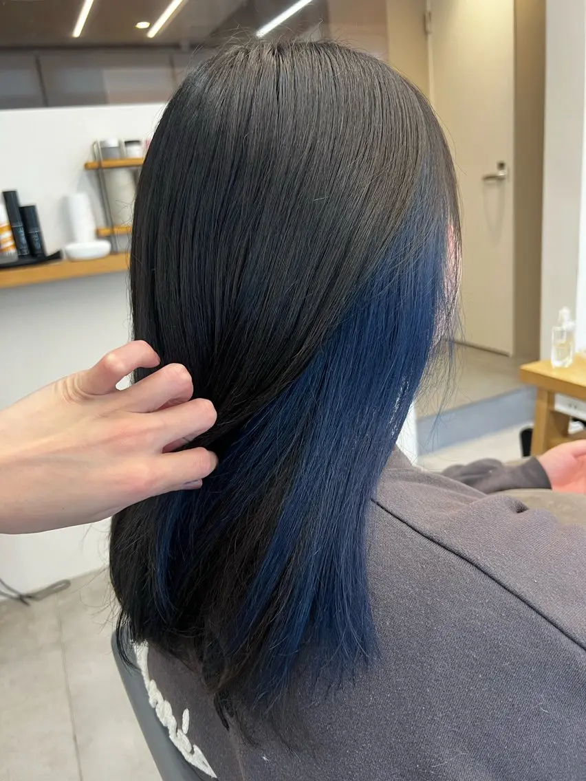ロング カラー Ore🫧タナカマヤ /柔らかい質感カラーのヘアスタイル