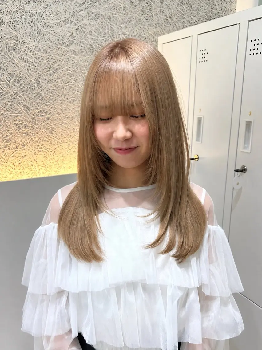 【🤎*ミニモ限定】ケアブリーチ+カラー+カット+トリートメント+プチスパの写真