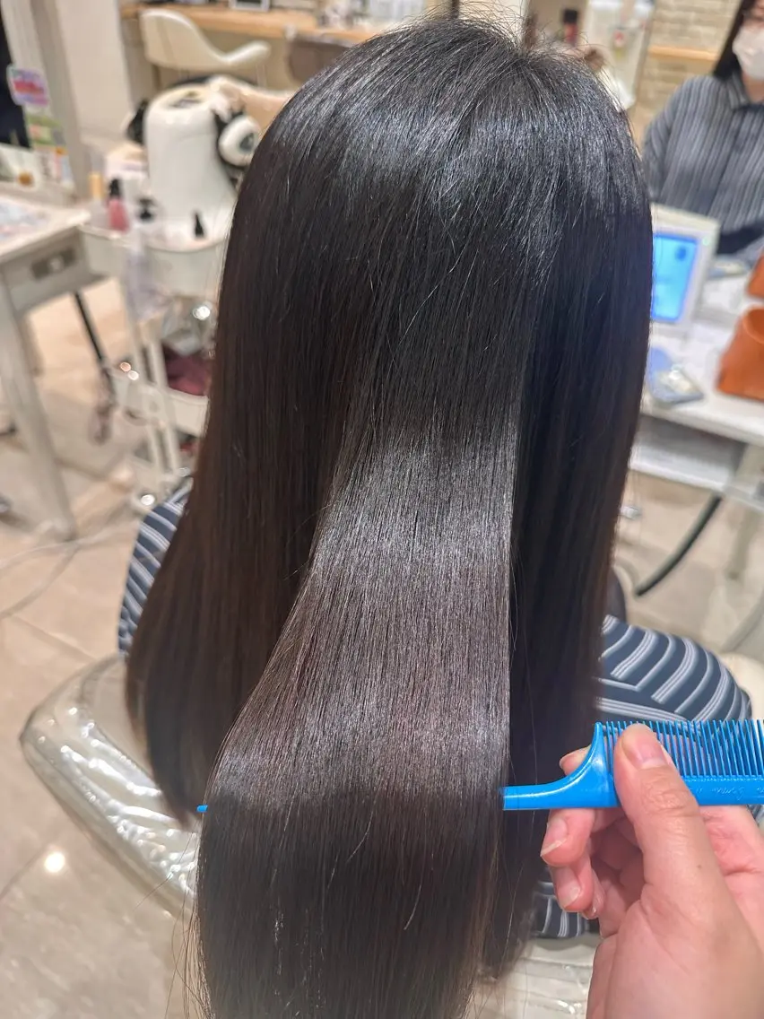 トリートメント 🤍韓国風 透明感カラー🤍京香のヘアスタイル