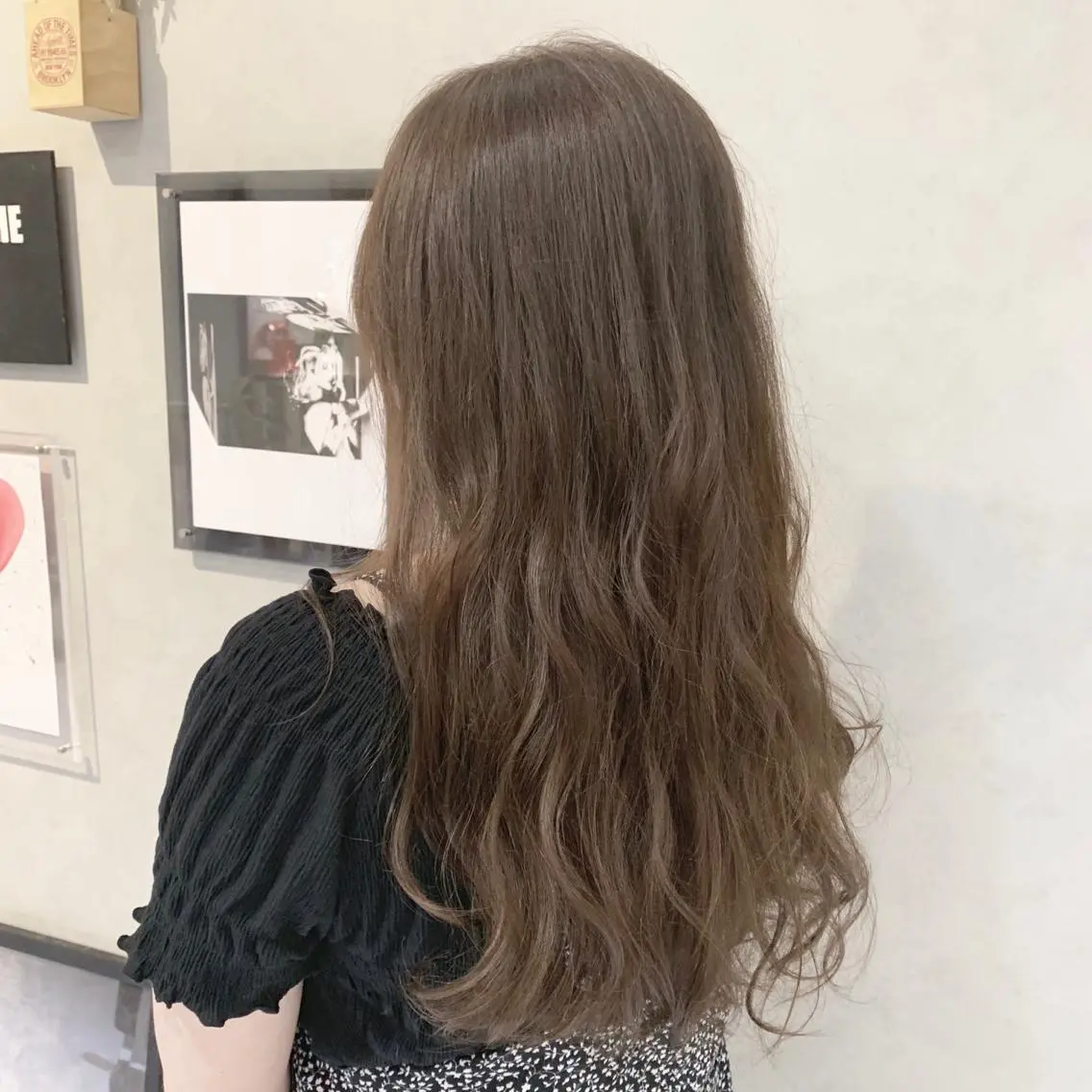 ロング カラー 縮毛矯正 トリートメント ︎︎🧸 ユリ ︎︎🧸のヘアスタイル