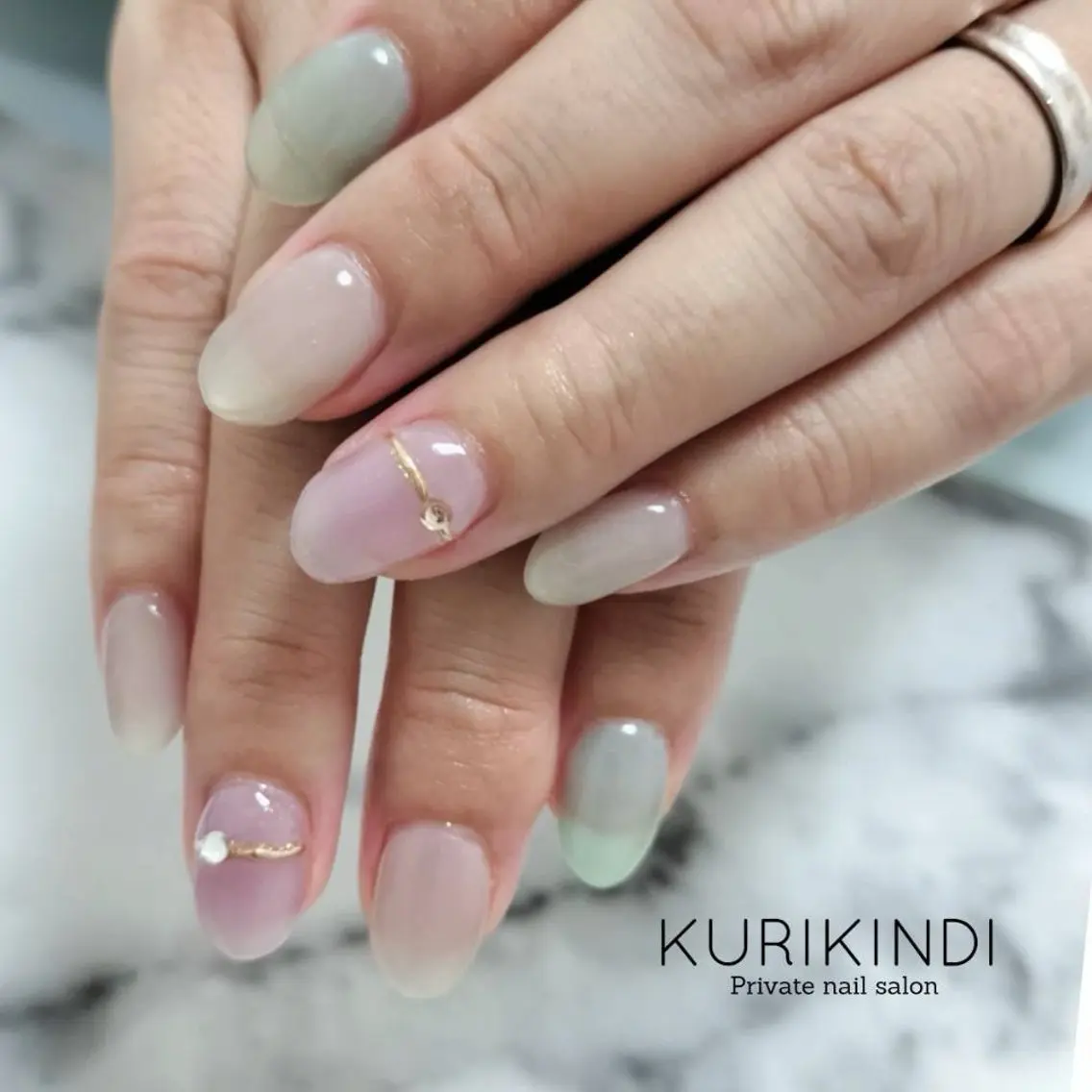 ネイル ハンドネイル ネイルサロン KURIKINDIのネイルデザイン