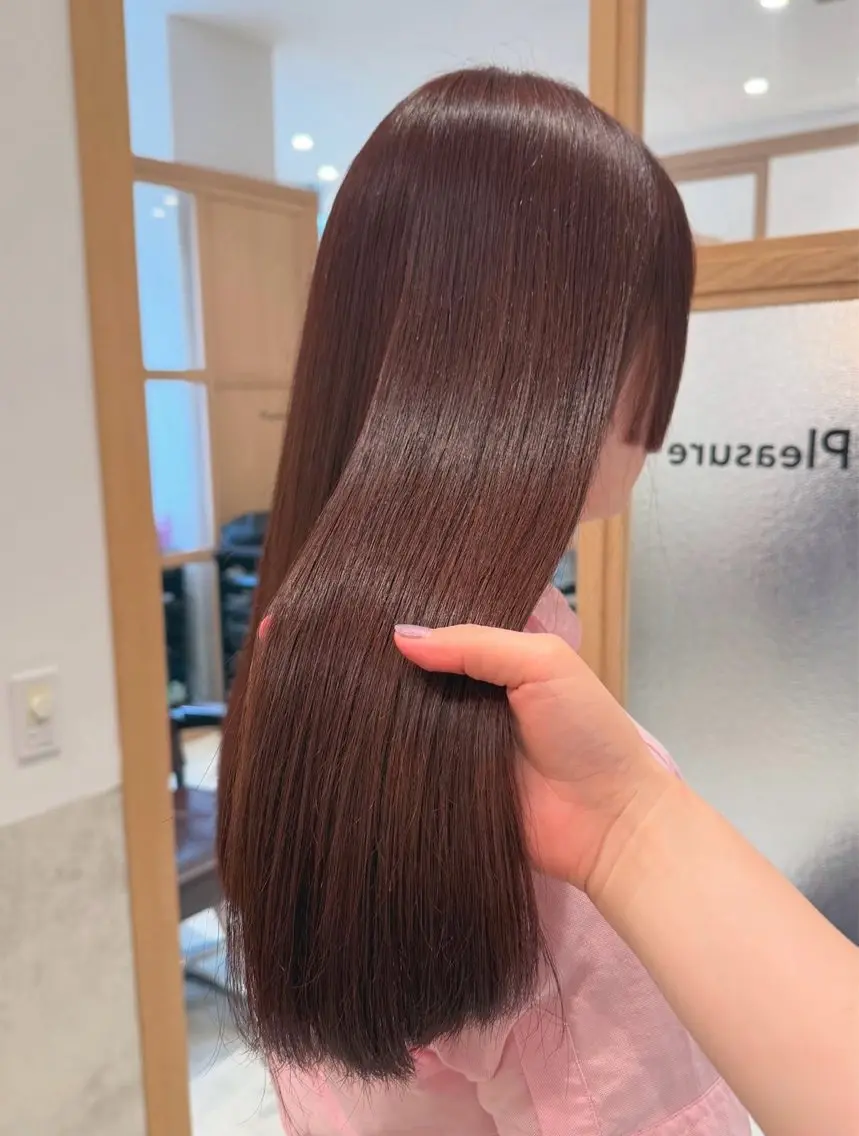 【2-3回目限定クーポン📢】カット+縮毛矯正+トリートメント🧖🏻‍♀️🎗️の写真