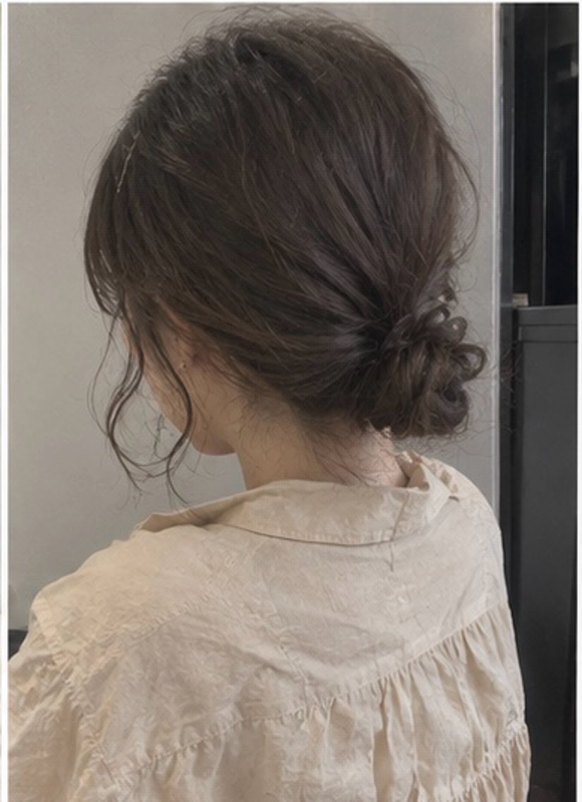 ミディアム ヘアアレンジ Verde西院店 ＫＡＲＥＮ💗のヘアスタイル