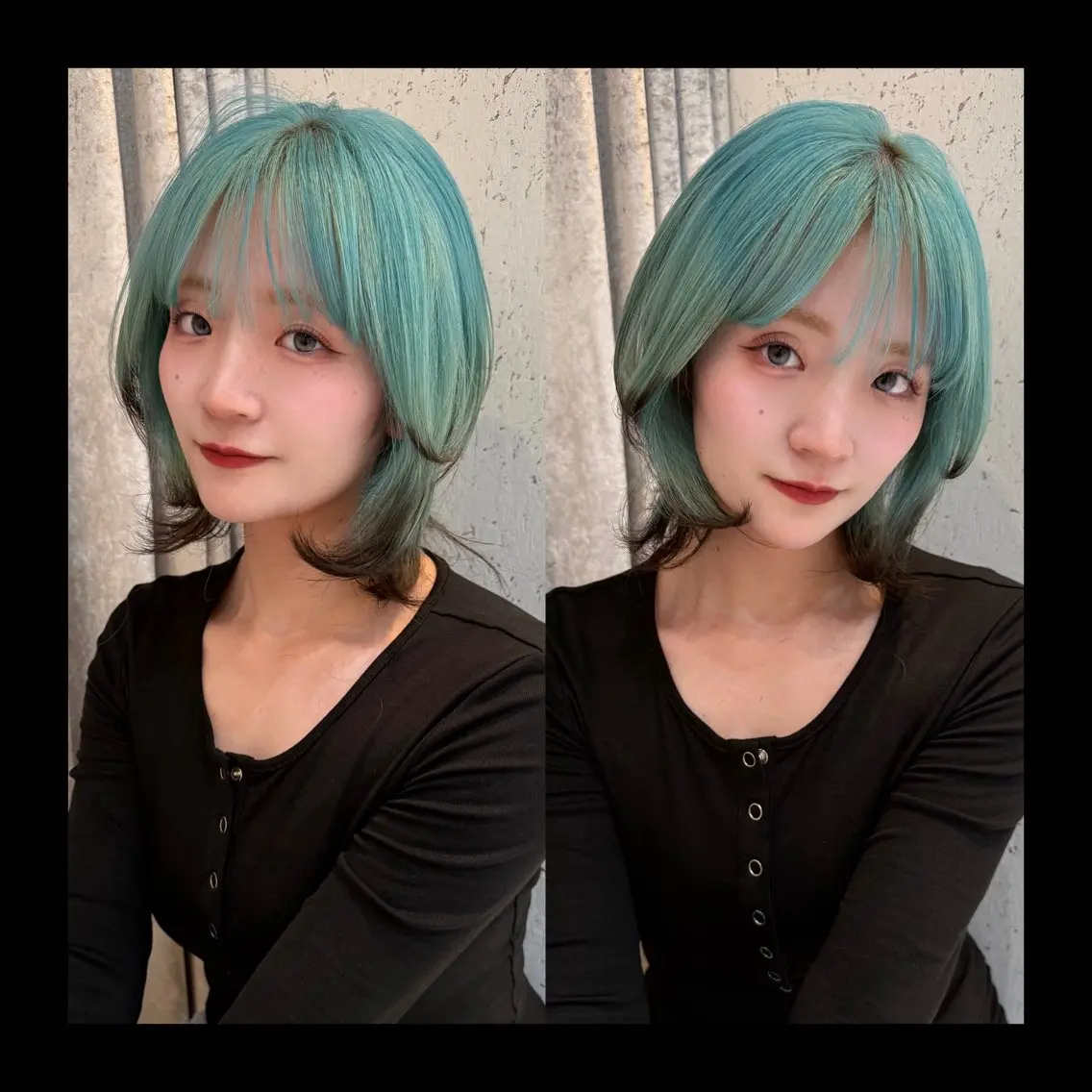ミディアム カラー カット ヘアカラー トリートメント mai / linoah˚✧のヘアスタイル
