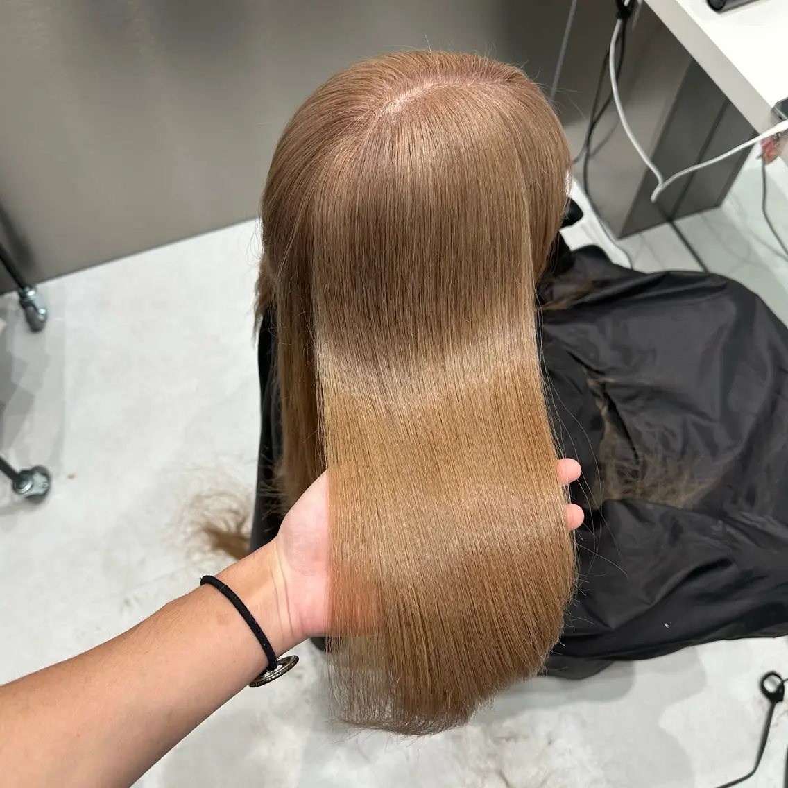 ロング カラー ヘアカラー 💫艶ハイトーン×髪 質改善💫リュウトのヘアスタイル