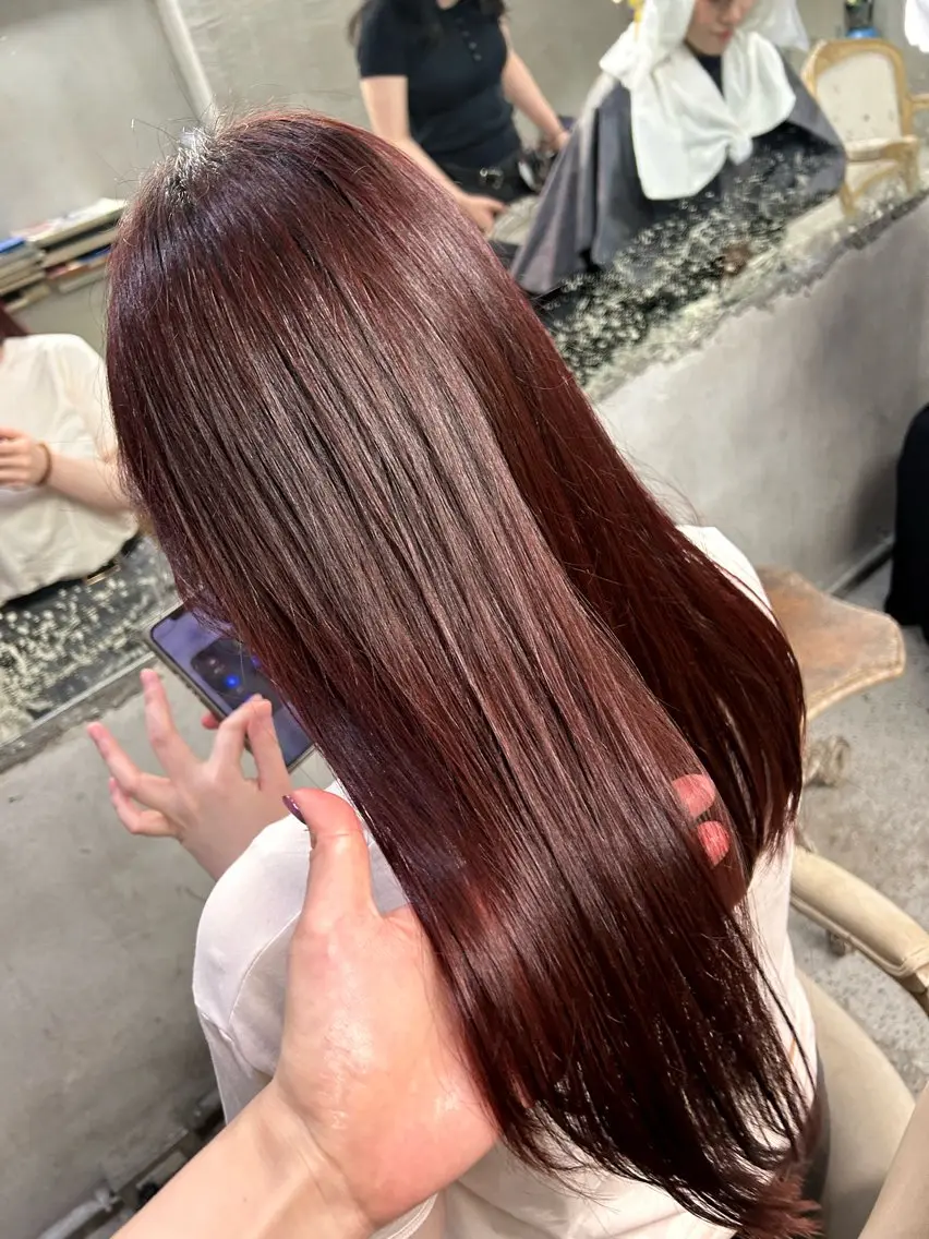 ミディアム カラー お任せヘア☘️☘️ 及川渚のヘアスタイル