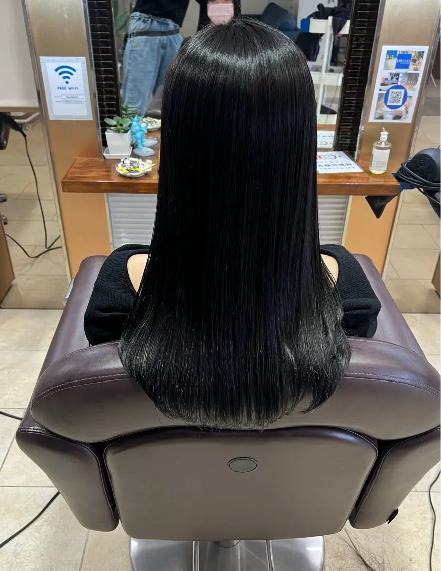 ロング カラー 後藤 優瞳のヘアスタイル