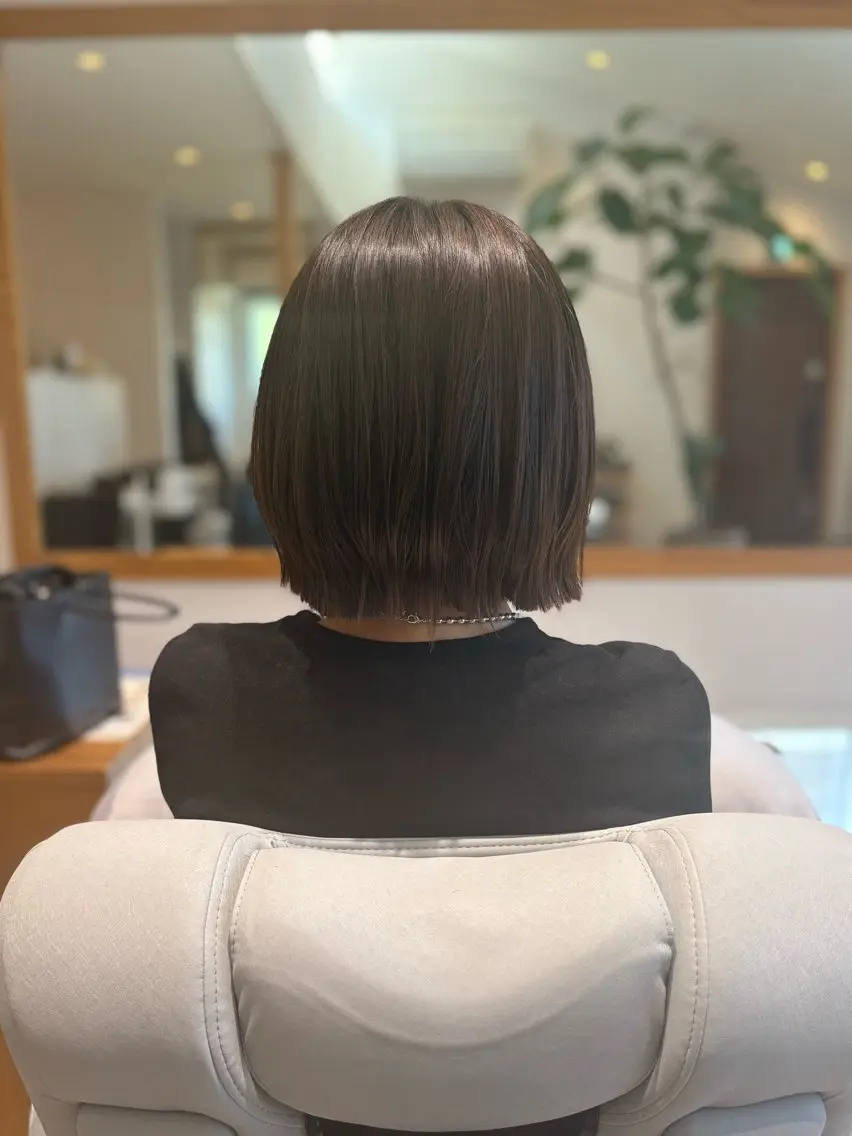 カラー lotti スタイリスト田中のヘアスタイル
