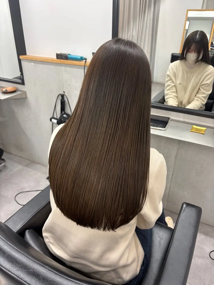 カラー ヘアカラー トリートメント モデル募集/ 松崎みみのヘアスタイル