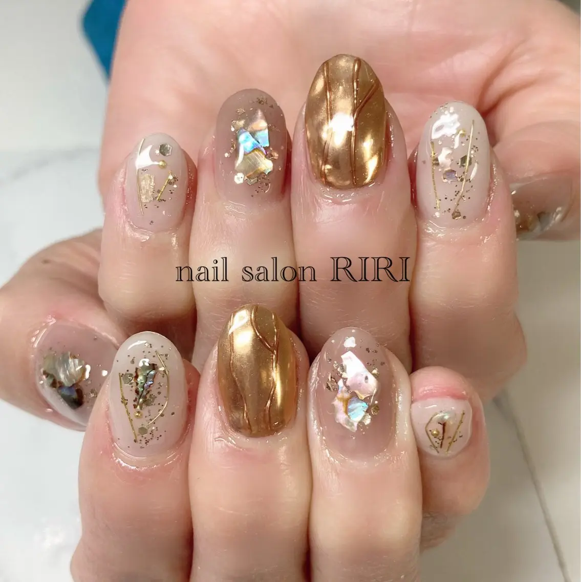 ネイル ニュアンスネイル RIRI リリのネイルデザイン