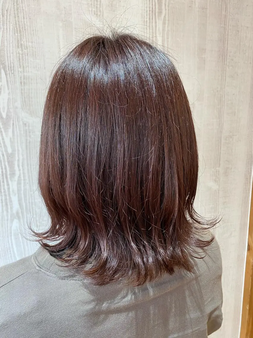 カット&オーガニックカラー&トリートメントの写真