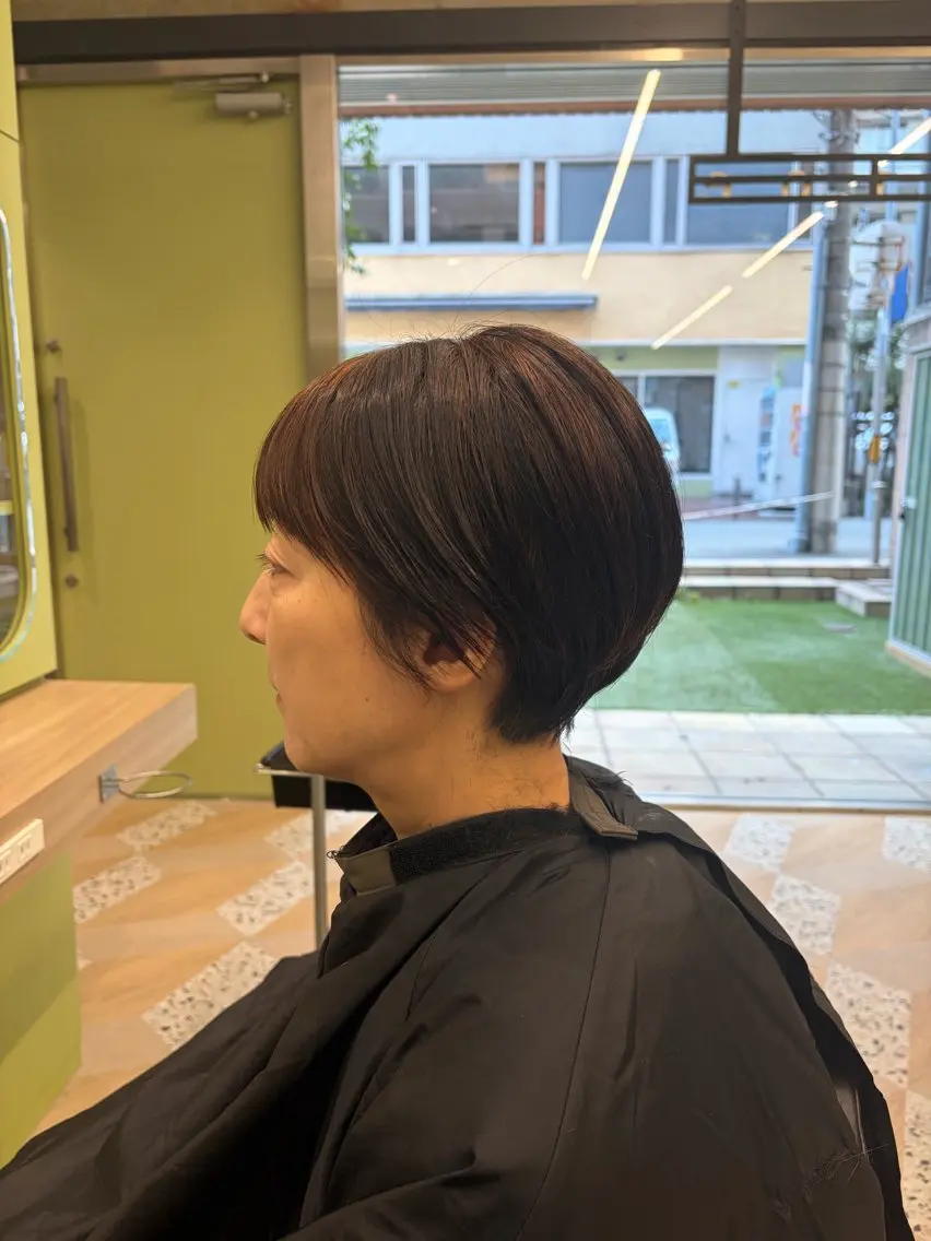 ショート yuka♡/暖色系/ ブリーチなしWカラーのヘアスタイル