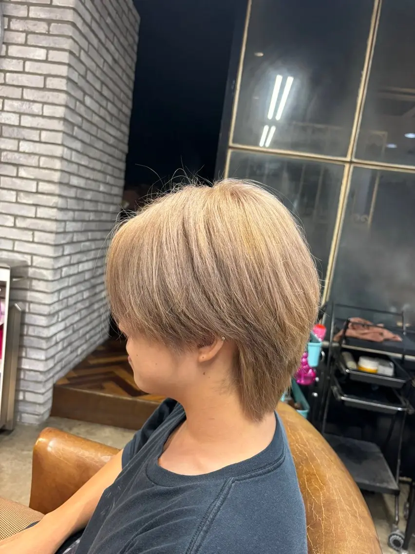 カラー 大木 創夢のヘアスタイル