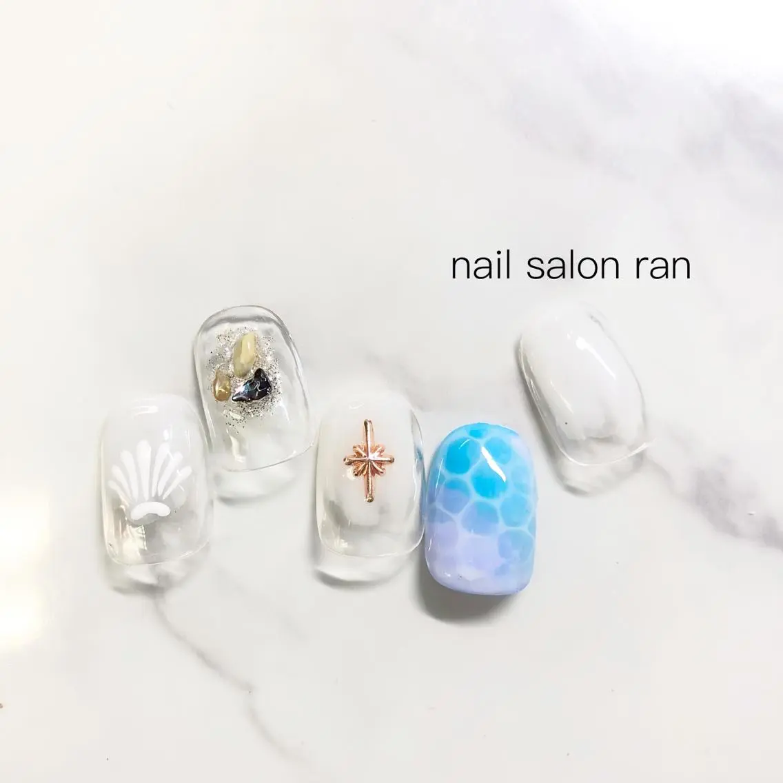 ネイル アートネイル nailsalon ranのネイルデザイン