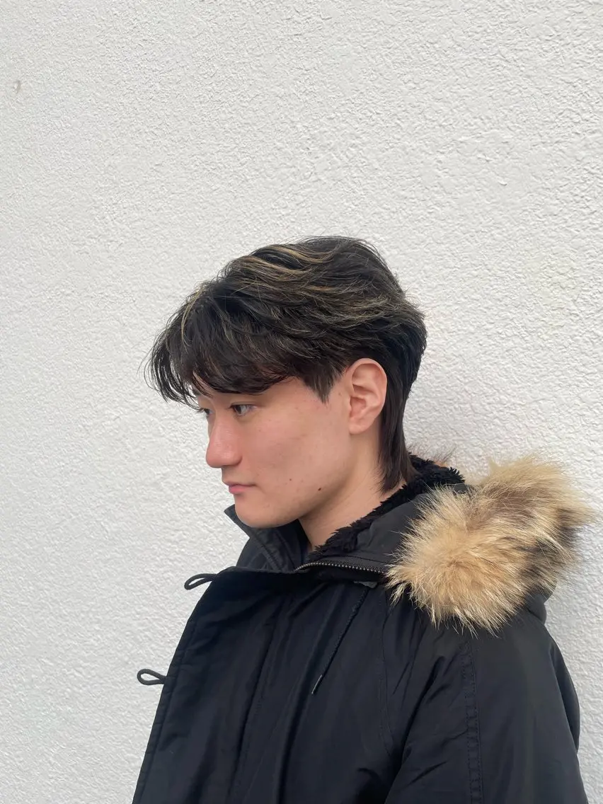 パーマ メンズ カット パーマ トリートメント ヘッドスパ 颯大┊︎メンズ特化 パーマ┊︎韓国ヘアのヘアスタイル