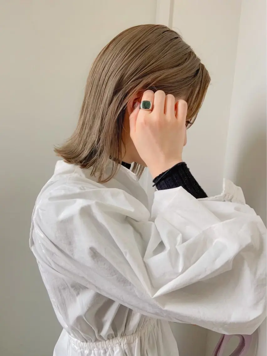 【🌼セミロング限定🌼】ワンカラー＋クイックトリートメント🫧の写真