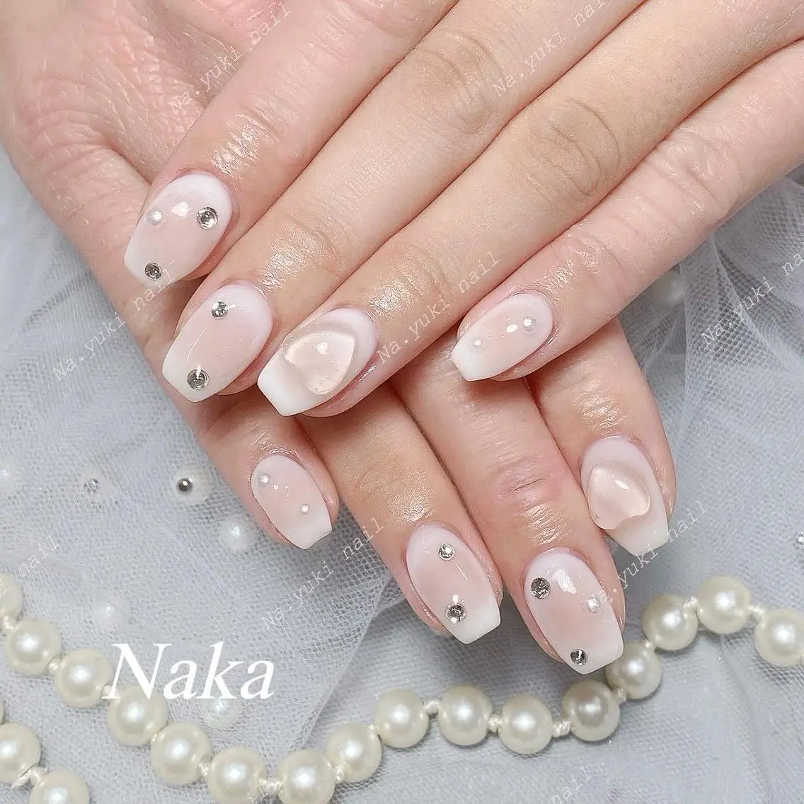 ネイル ハンドネイル ハンドケア 🎀 moo~ 🎀のネイルデザイン