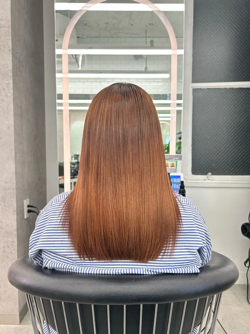ロング 髪質改善/縮毛矯正 山口蒼太のヘアスタイル