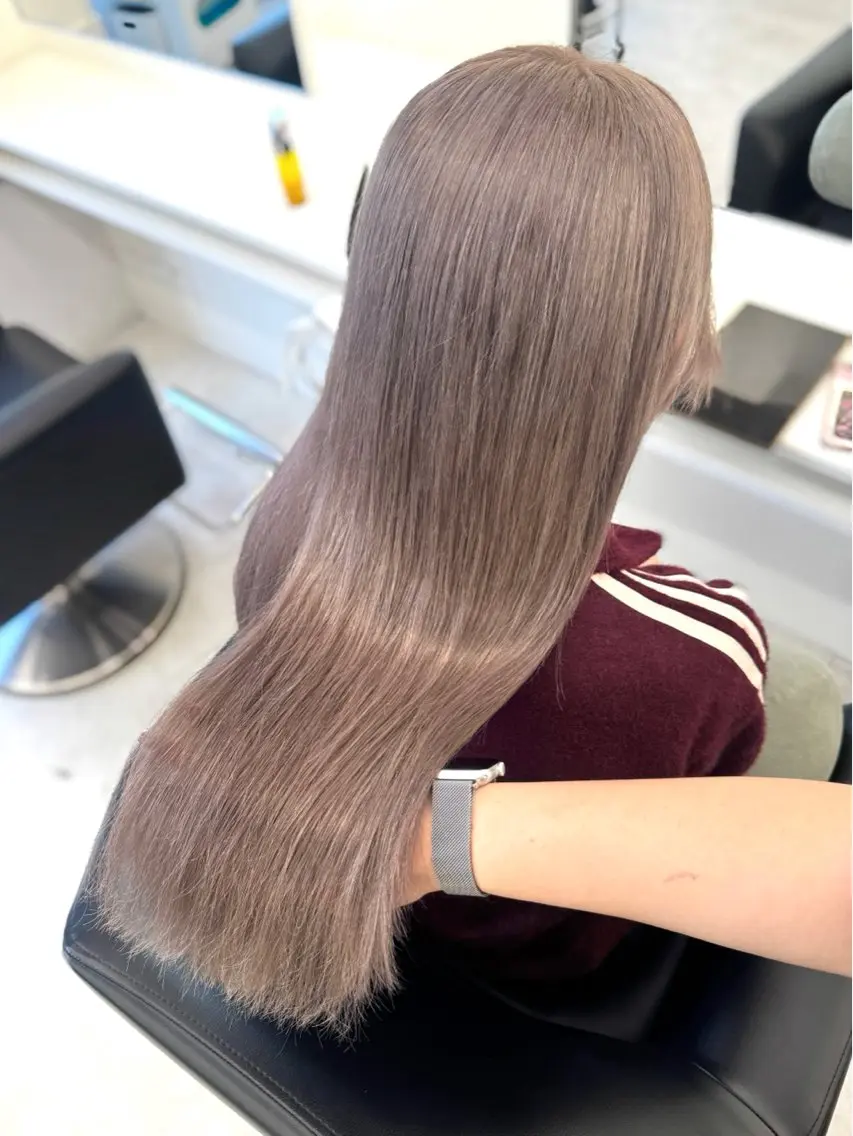 ロング カラー ヘアカラー ♡ParveMix NANO♡のヘアスタイル
