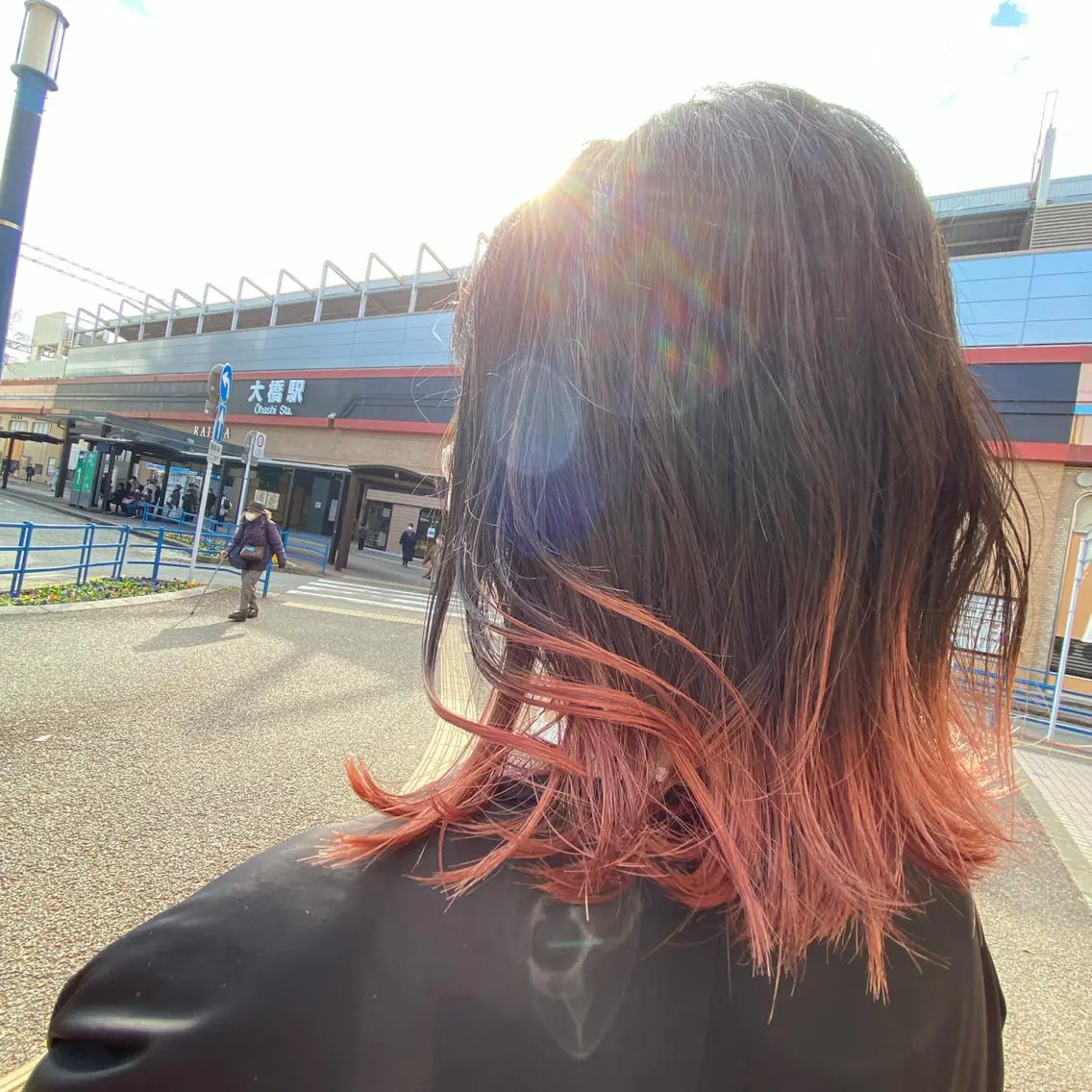 カラー ピンクカラー 橋口 亮平のヘアスタイル