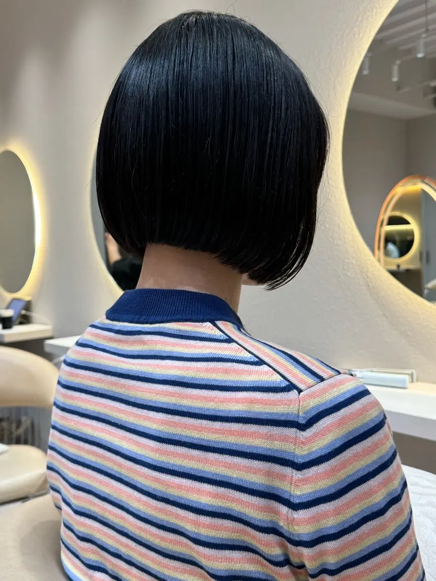 ショート 🩵縮毛矯正・ボブ 岩原朋也🩵のヘアスタイル