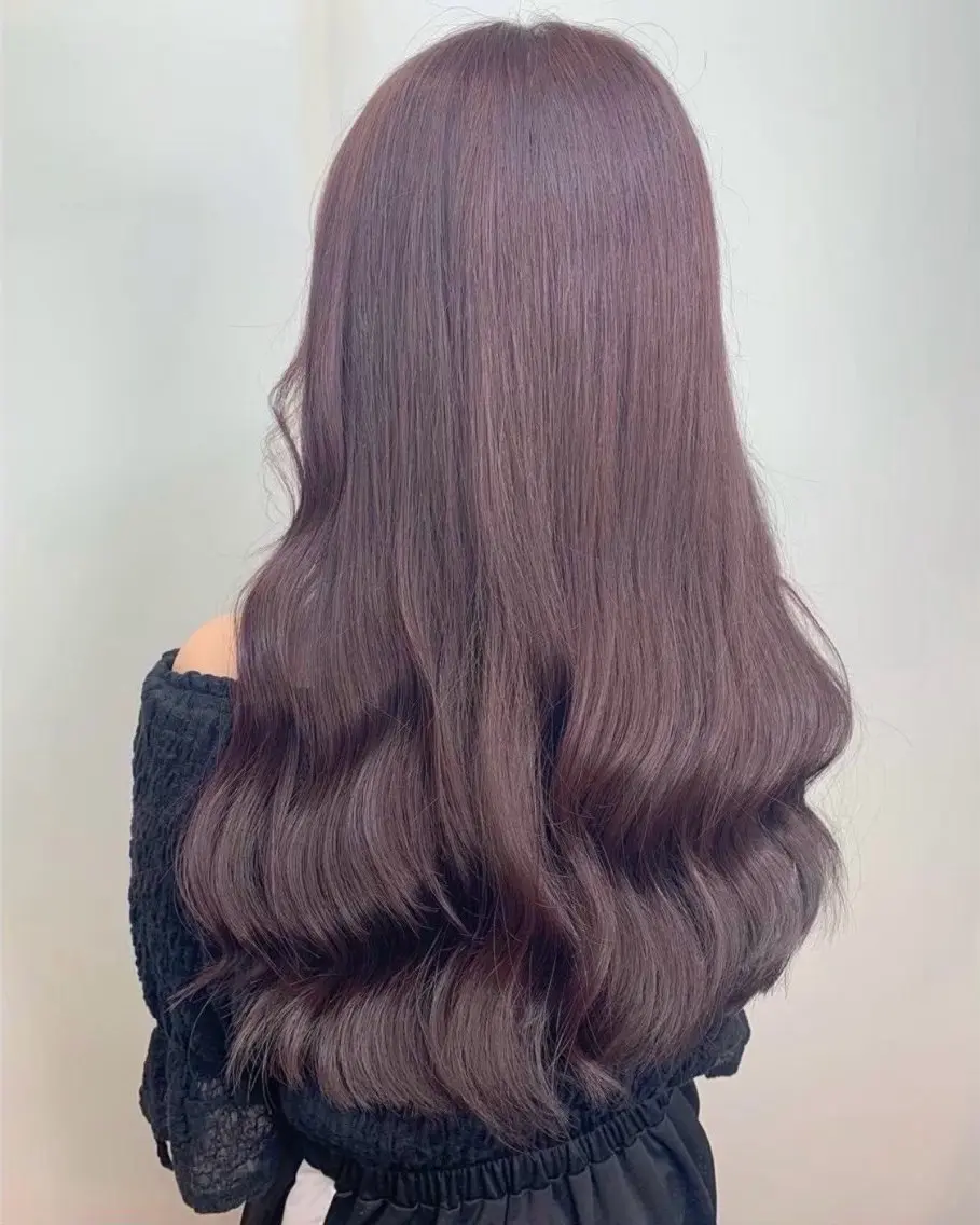 セミロング カラー カット ヘアカラー トリートメント 🫧透明感 ×艶🫧 吉田 陽菜のヘアスタイル