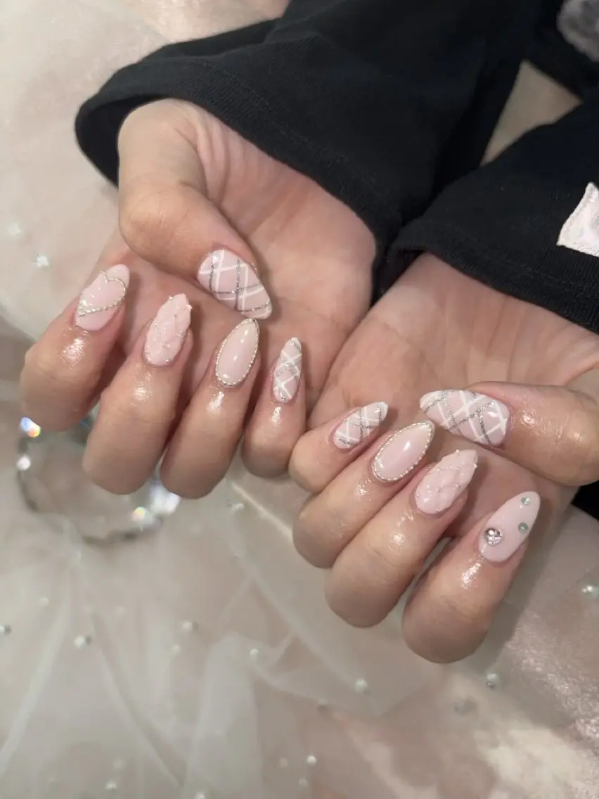 ネイル ハンドネイル Mermaid Nail♡Akariのネイルデザイン