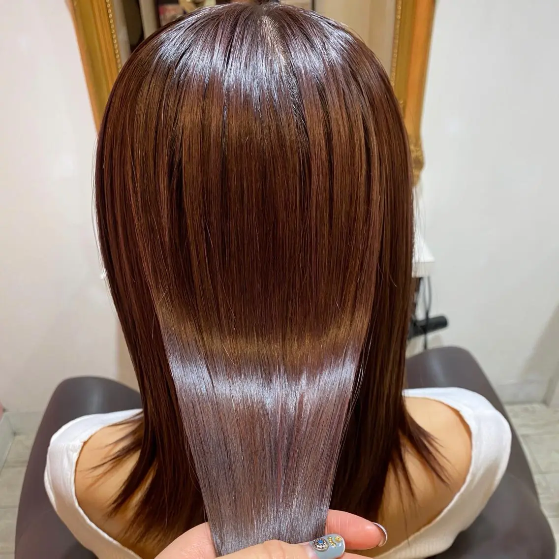 ミディアム 美髪ヘア 🤍erikaのヘアスタイル
