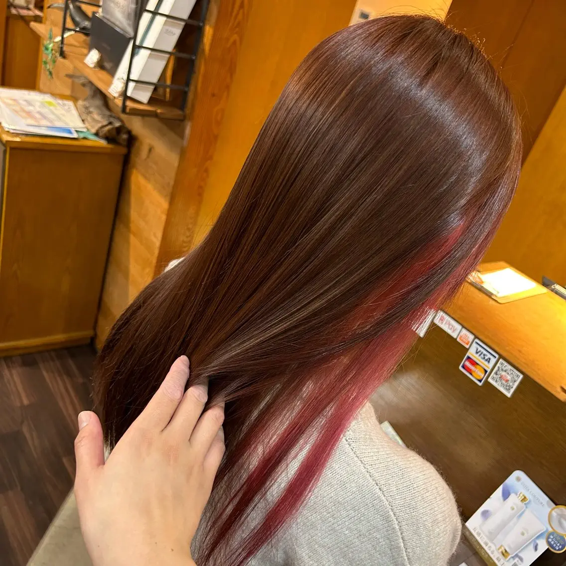 ロング パーマ カット ヘアカラー 人気🌻《髪質改善》 平井 綾乃のヘアスタイル