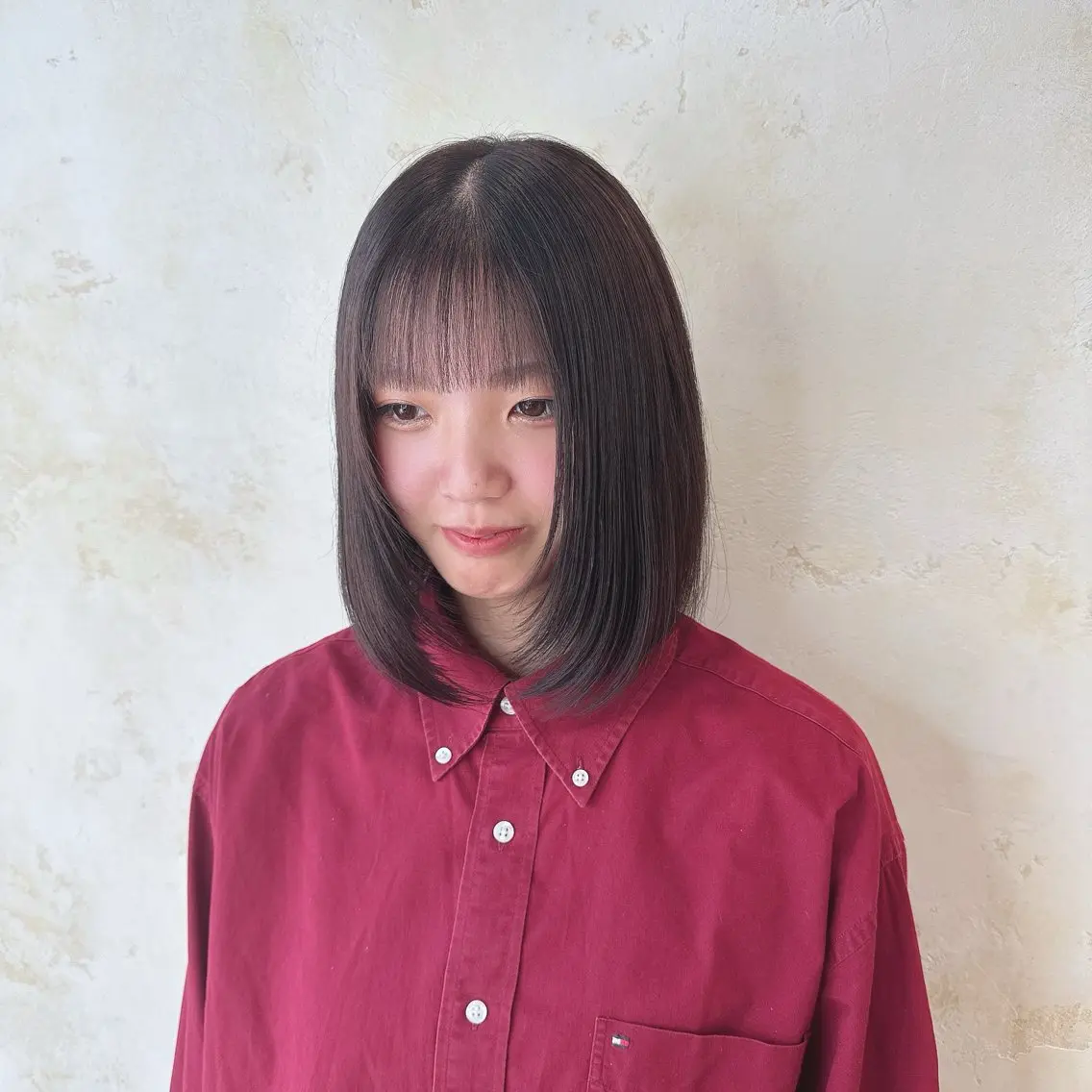 ショート 顔まわりレイヤー レイヤーカット 🎀ITSUKI暖色 カラー/レイヤー🎀のヘアスタイル
