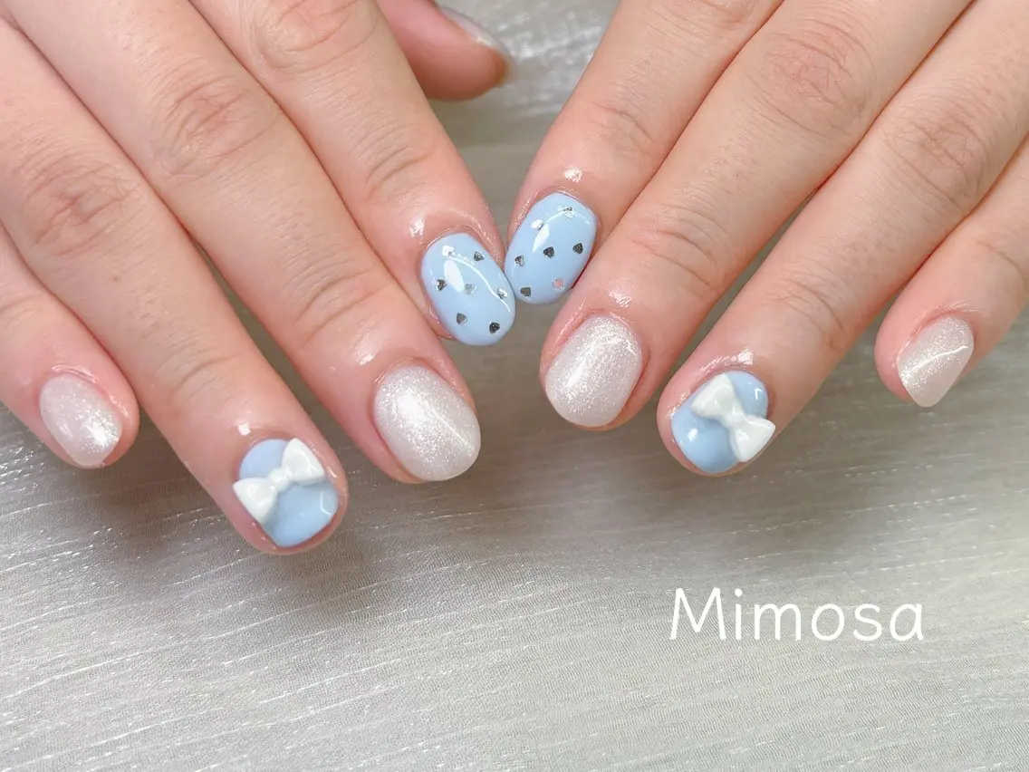 ネイル ハンドネイル 🫧Mimosa 吉祥寺のネイルデザイン