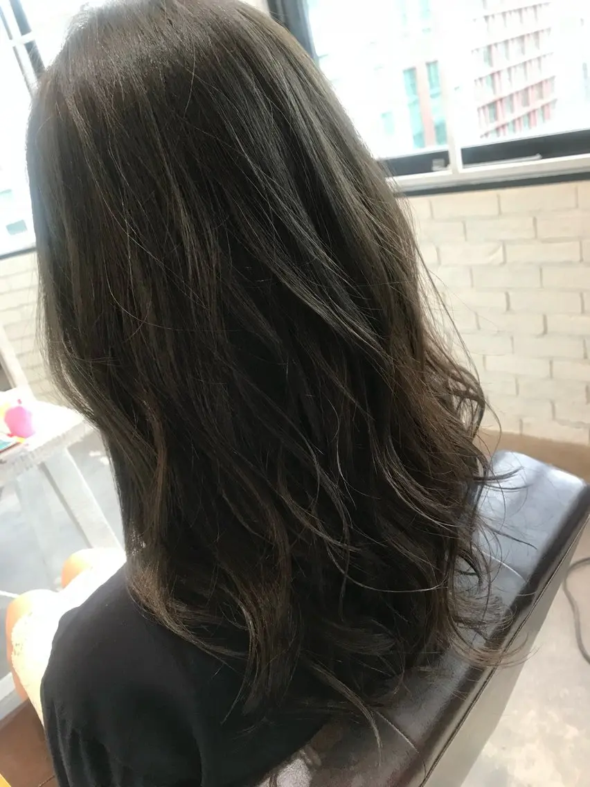 ロング カラー 塚本 昂のヘアスタイル