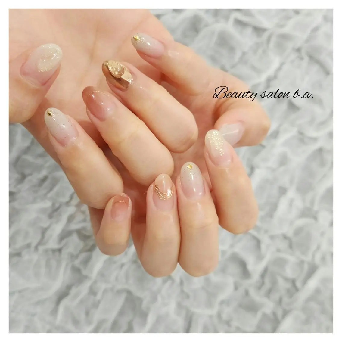 ネイル ハンドネイル nailsalon b.a.のネイルデザイン