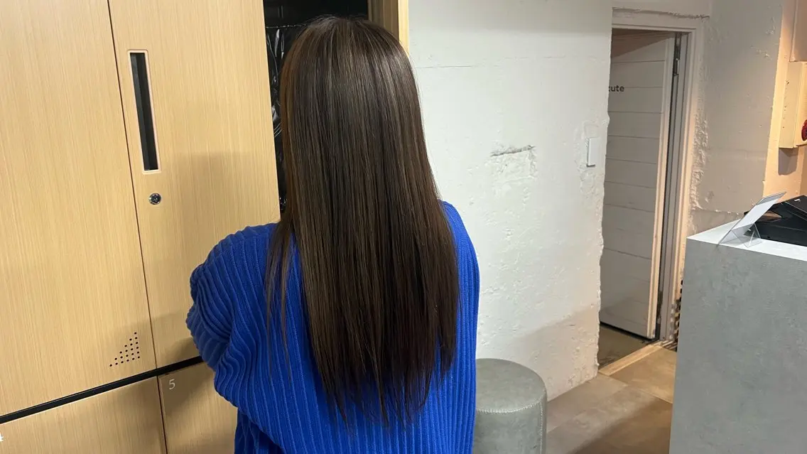 ロング カラー ハイライトカラー ハイライト ヘアカラー 🎀tokute ナオ🧸のヘアスタイル