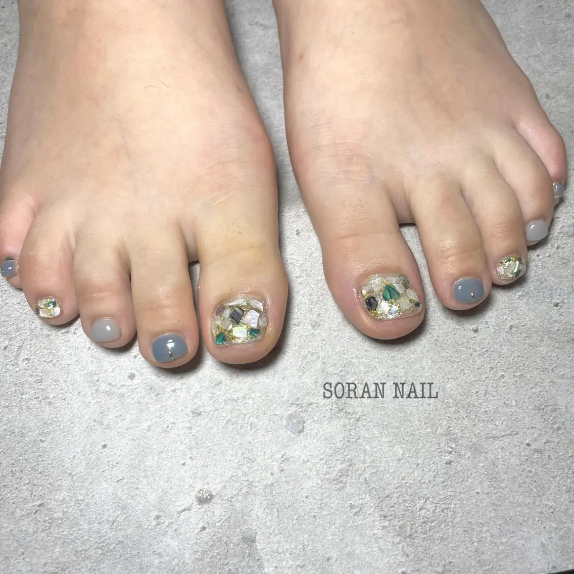 ネイル フットネイル soran nailのネイルデザイン
