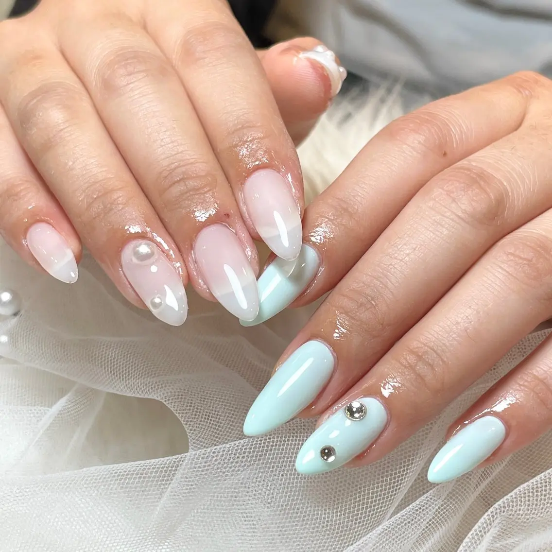 ネイル ハンドネイル yurika 🌷.*･ﾟのネイルデザイン