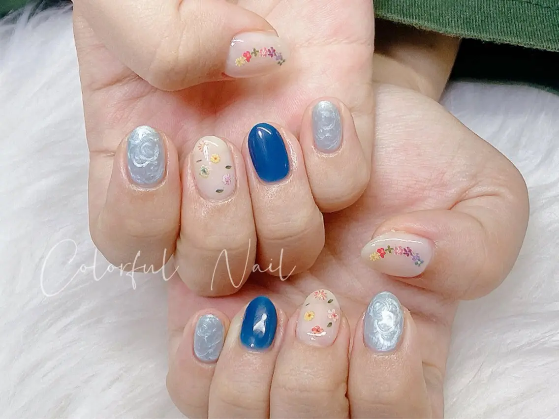 ネイル ハンドネイル 🎀Colorful 💅Nailのネイルデザイン