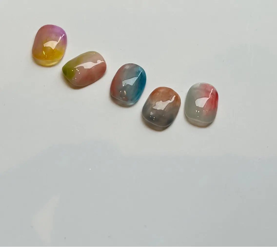 ネイル 氷ネイル・うるうるネイル ハンドネイル nailworks mのネイルデザイン