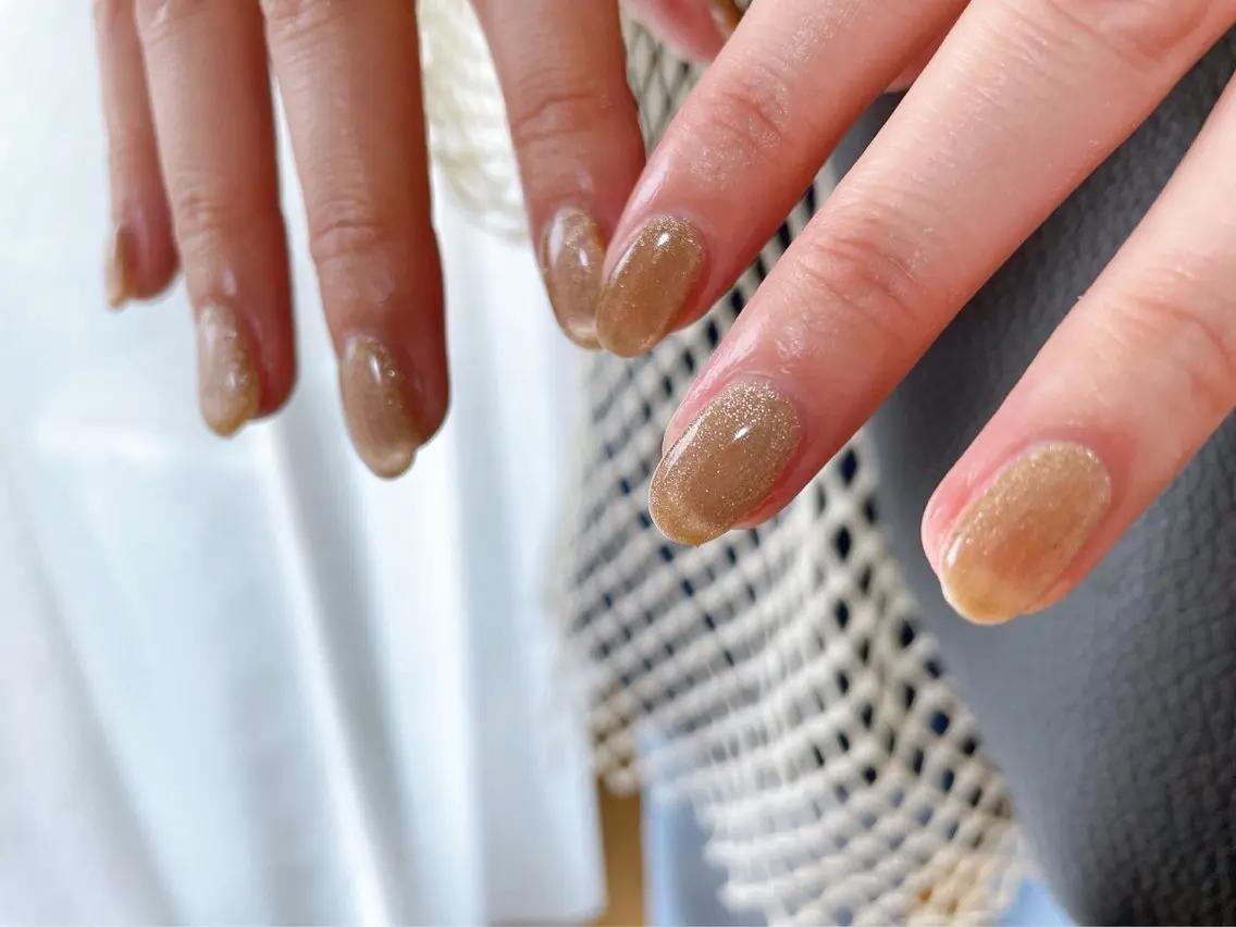 ネイル マグネットネイル ハンドネイル kiki nail &brow二子玉川のネイルデザイン