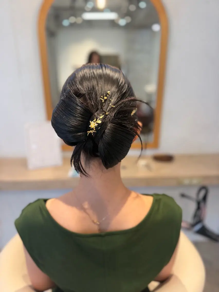 ヘアアレンジ YUNA🩵髪質改善 🩵ベージュカラーのヘアスタイル
