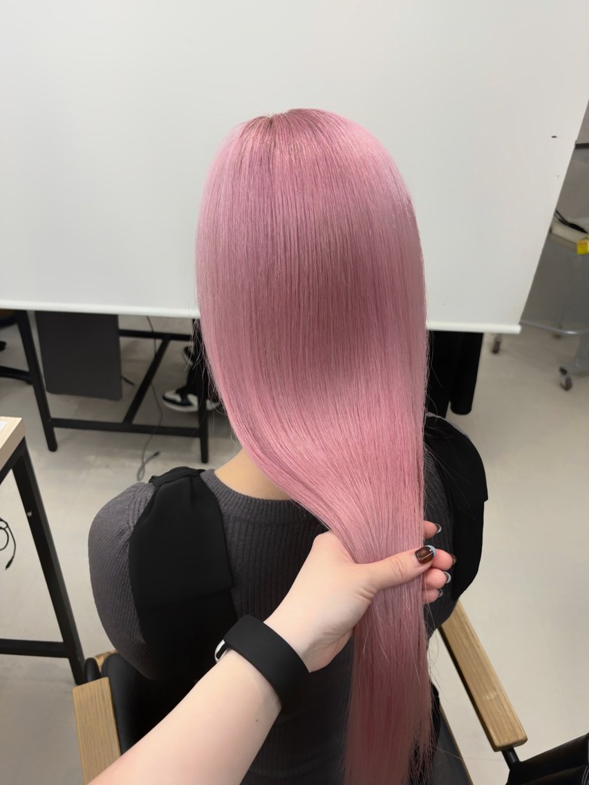 セミロング カラー ♡ブリーチ/渋谷♡ YUMEのヘアスタイル