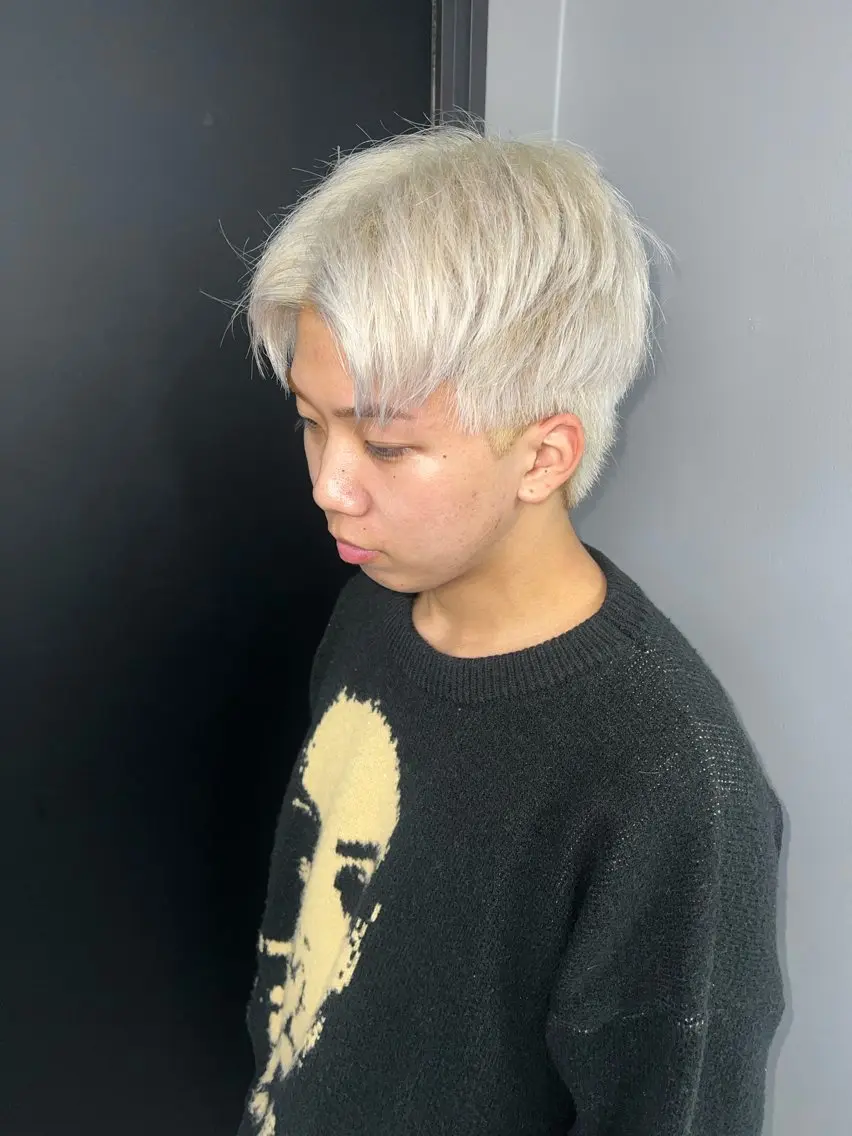 ショート カット 田中 みなみ／メンズカットのヘアスタイル