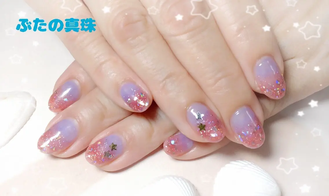 ネイル ハンドネイル 林 珠里のネイルデザイン
