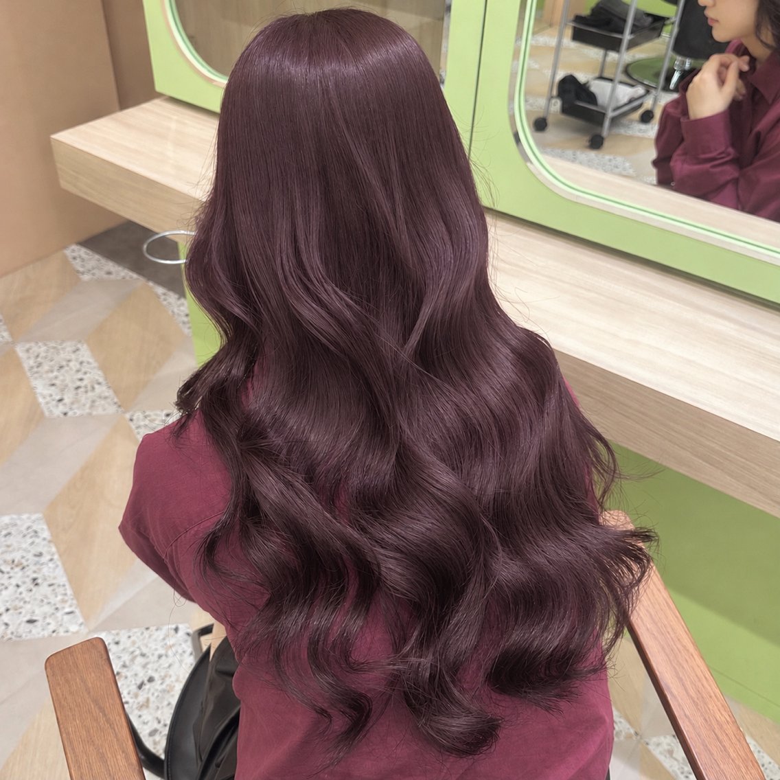 カラー ダブルカラー ラベンダーカラー ピンクカラー ヘアカラー yuka♡/暖色系/ ブリーチなしWカラーのヘアスタイル